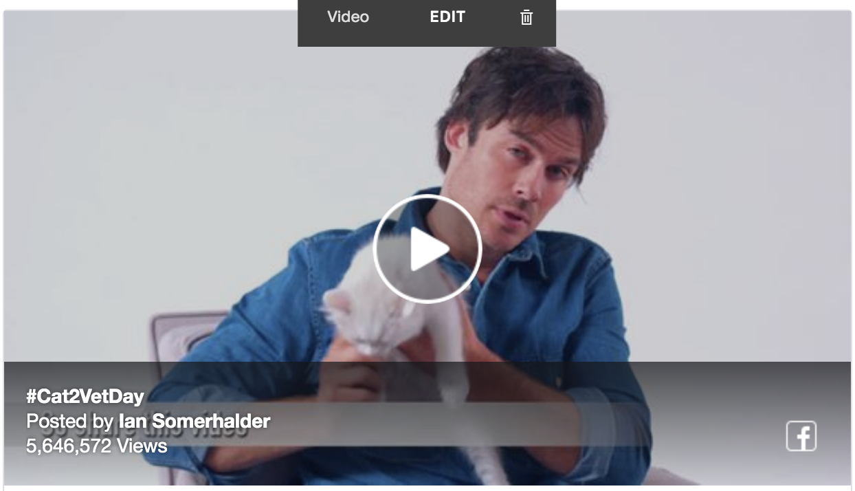 Ian Somerhalder teamed up with Royal Canin for Frankie's Friends!